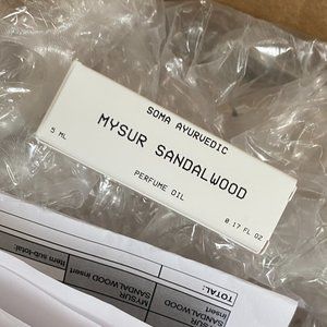 SOMA AYURVEDIC Mysur Sandalwood Perfume Scent